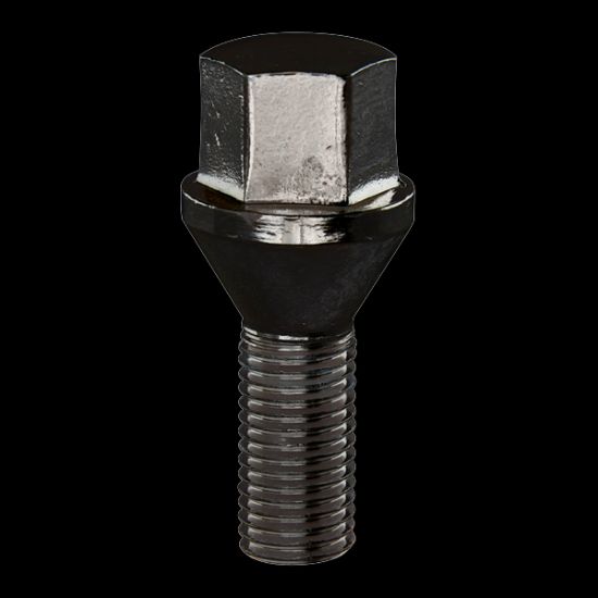 Picture of Bolt Kit (20 Pcs) - 14x1.25mm - Conical - Black
